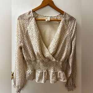 Japna Faux Wrap Top

Size Medium